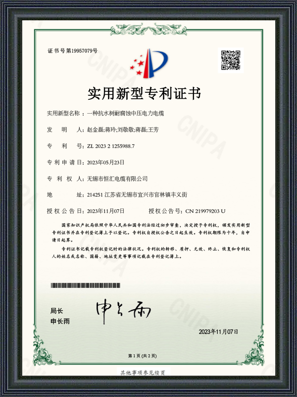 Certificado de Patente de Modelo de Utilidade